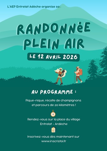 Rando Plein Air Entrelat